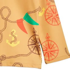 Nautical AOP UV Swim Top by Mini Rodini