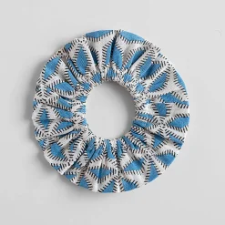 Neck Ruffle in Blue Star by Polka Dot Club