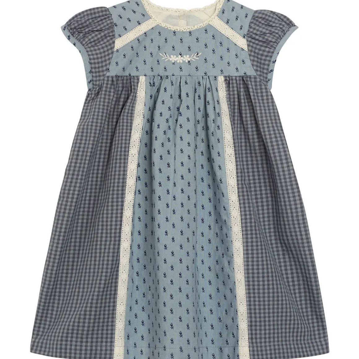 Nessa Dress in Dorset Floral by Little Cotton Clothes - Last Ones In Stock - 3-7 Years