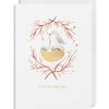 New Arrival Stork Greetings Card by Meghann Rader for Lagom Design