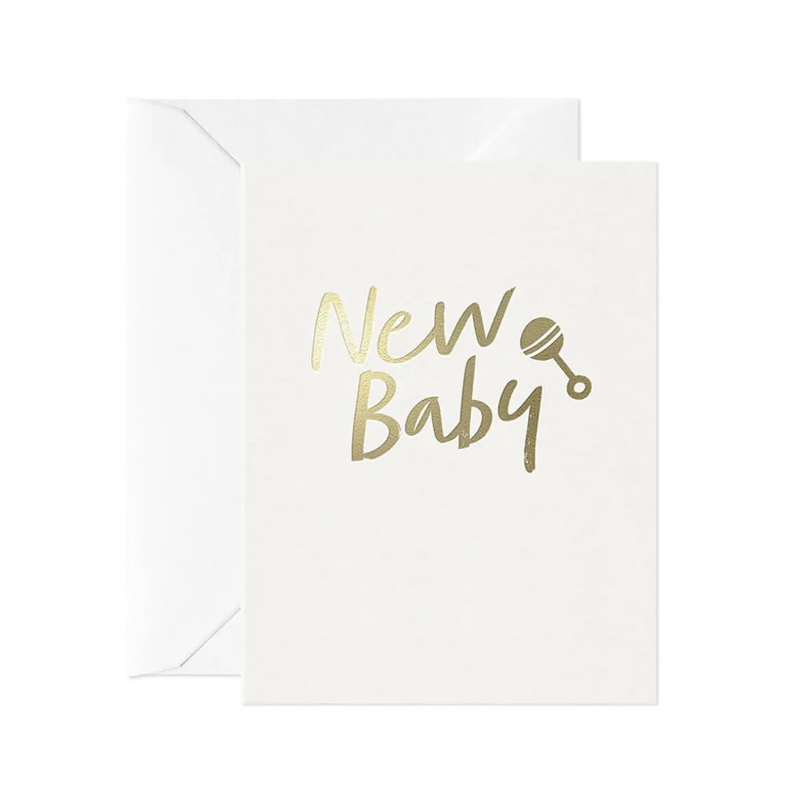 New Baby Mini Greetings Card by Leah Quinn for Card Nest