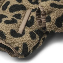 Niko Pile Jacket in Mega Leo / Oat Mix by Liewood