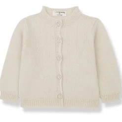 Nina Cardigan in Ecru by 1+ in the Family
