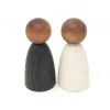 2 Nins Adults in Dark Wood by Grapat