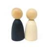 2 Nins Adults in Light Wood by Grapat