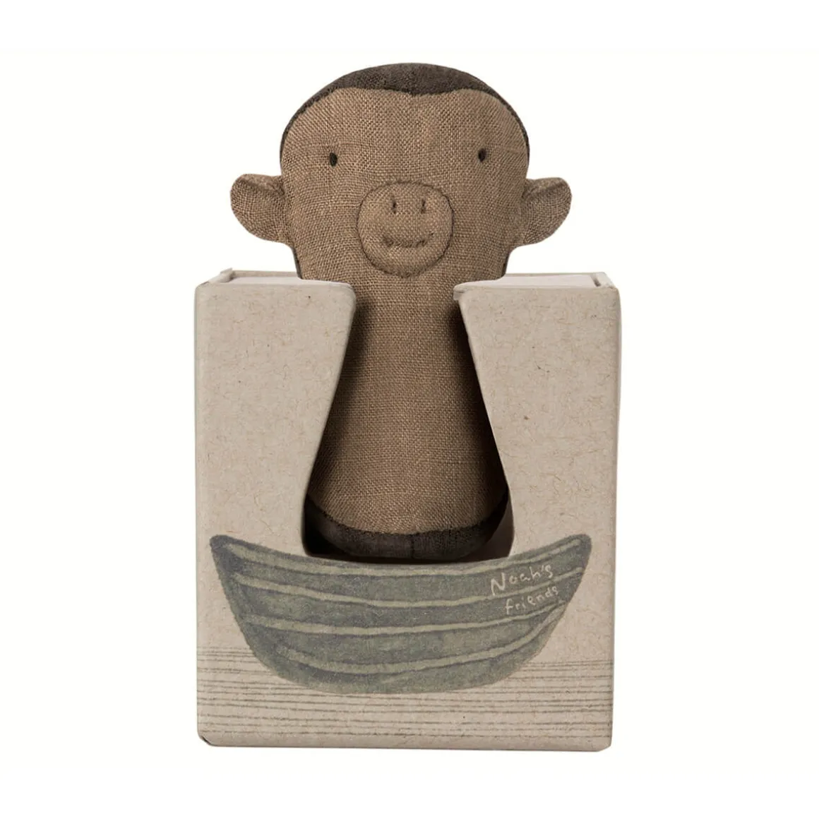 Noah's Friends Monkey Rattle by Maileg