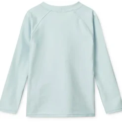 Noah Swim Tee in It Comes In Waves / Pure Sky by Liewood