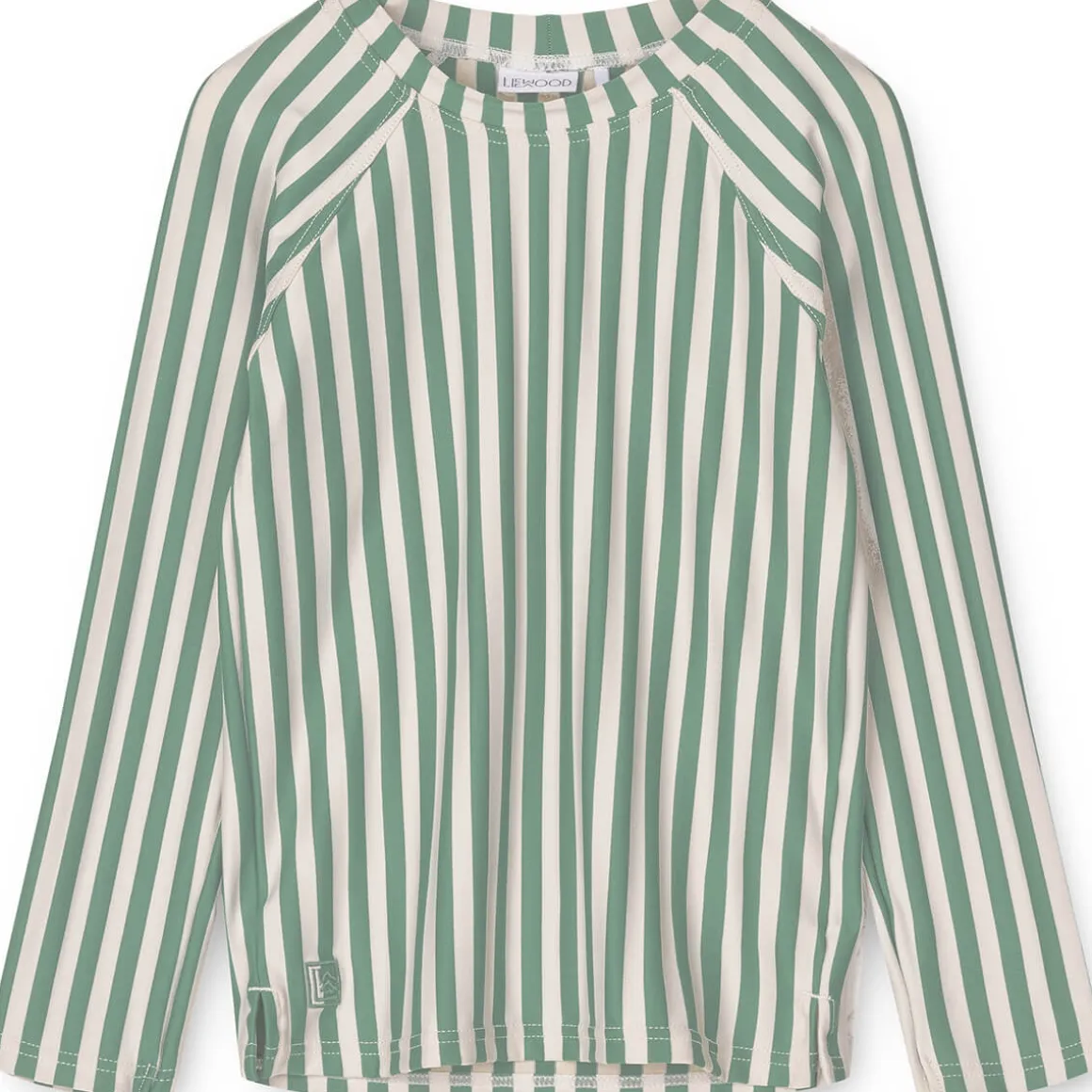 Noah Swim Tee in Peppermint / Crisp White by Liewood - Last One In Stock - 12-18 Months