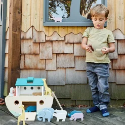 Noah's Wooden Ark by Tender Leaf Toys