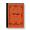 Noble Note Section Notebook A5 (14.8cm x 21cm) in Red by Life Japan