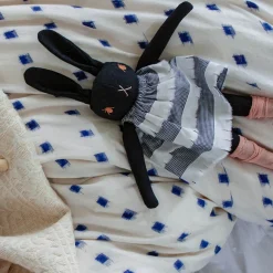 Nova Medium Rabbit in Black by Polka Dot Club