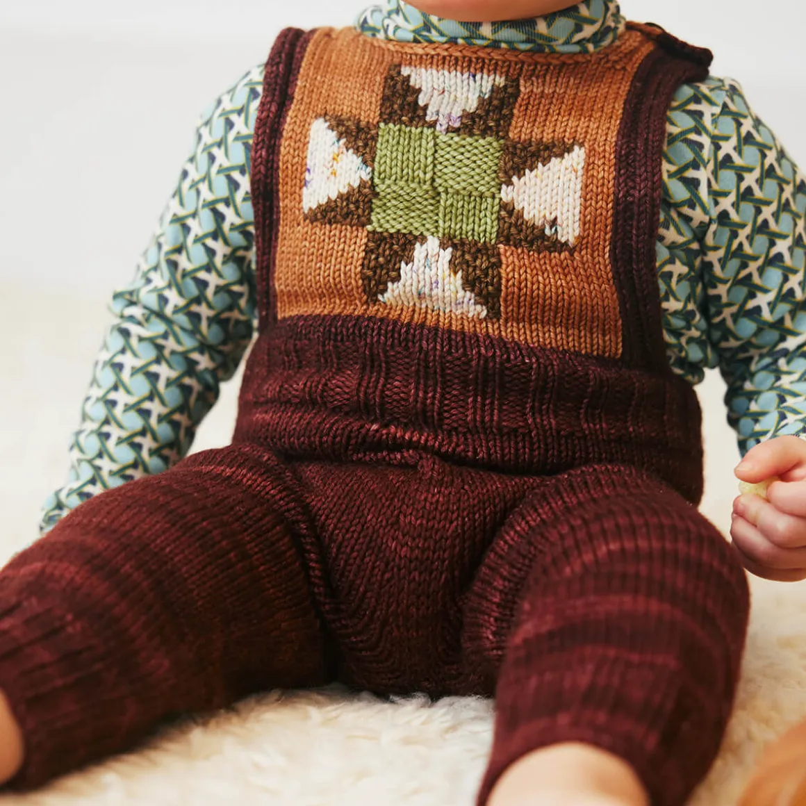 Nova Quilt Overall in Fig by Misha & Puff