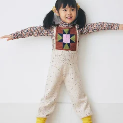 Nova Quilt Overall in Iris Confetti by Misha & Puff