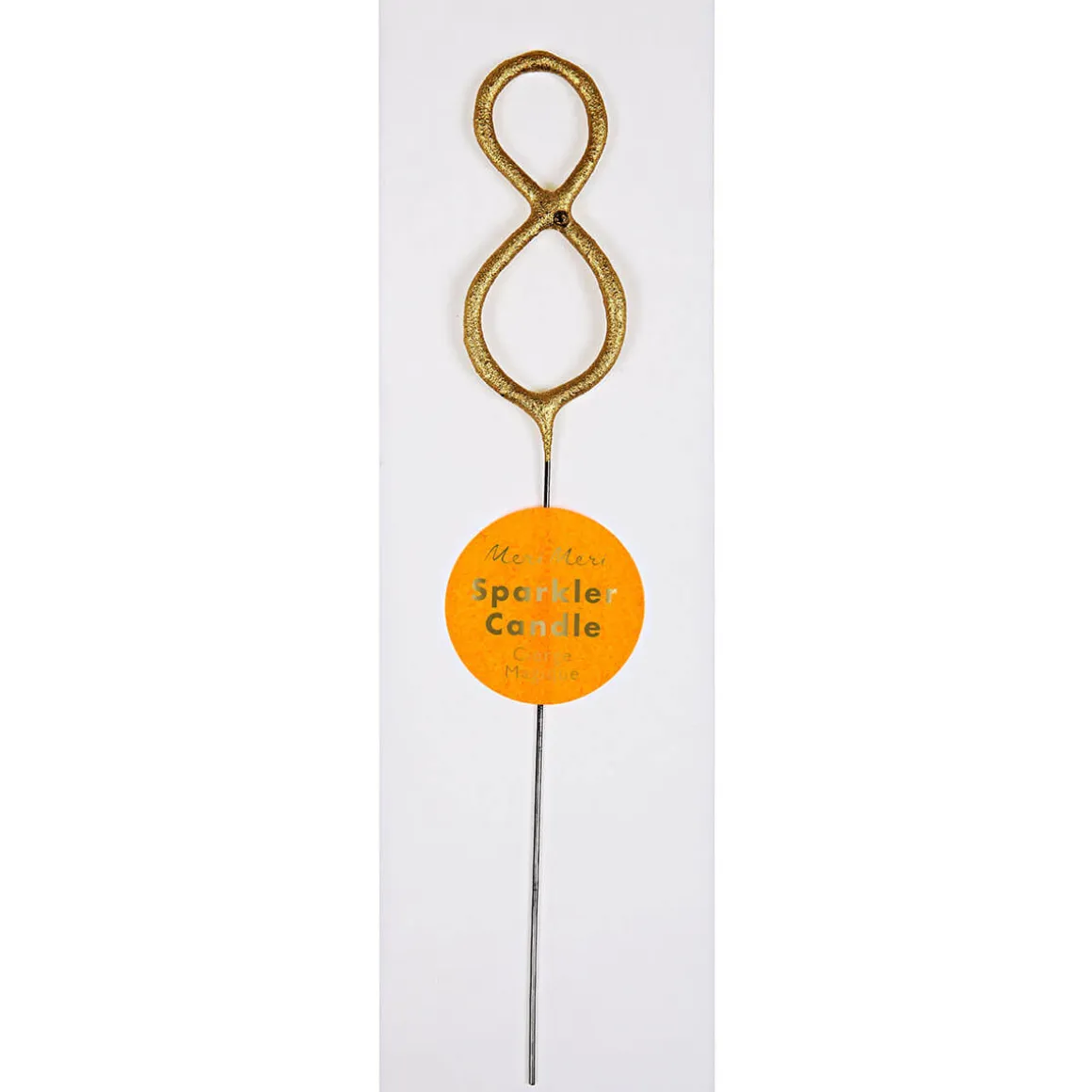Numbered Sparkler Candles in Gold by Meri Meri