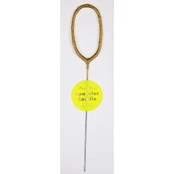 Numbered Sparkler Candles in Gold by Meri Meri