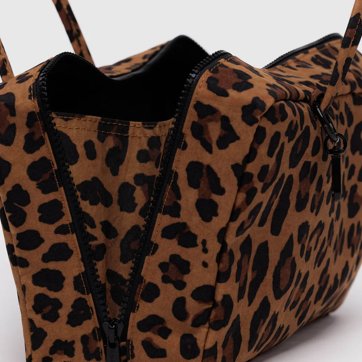 Nylon Bowler Bag in Leopard by Baggu