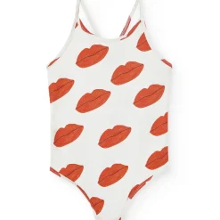 Octopus Kids Swimsuit in White by The Animals Observatory