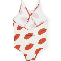 Octopus Kids Swimsuit in White by The Animals Observatory