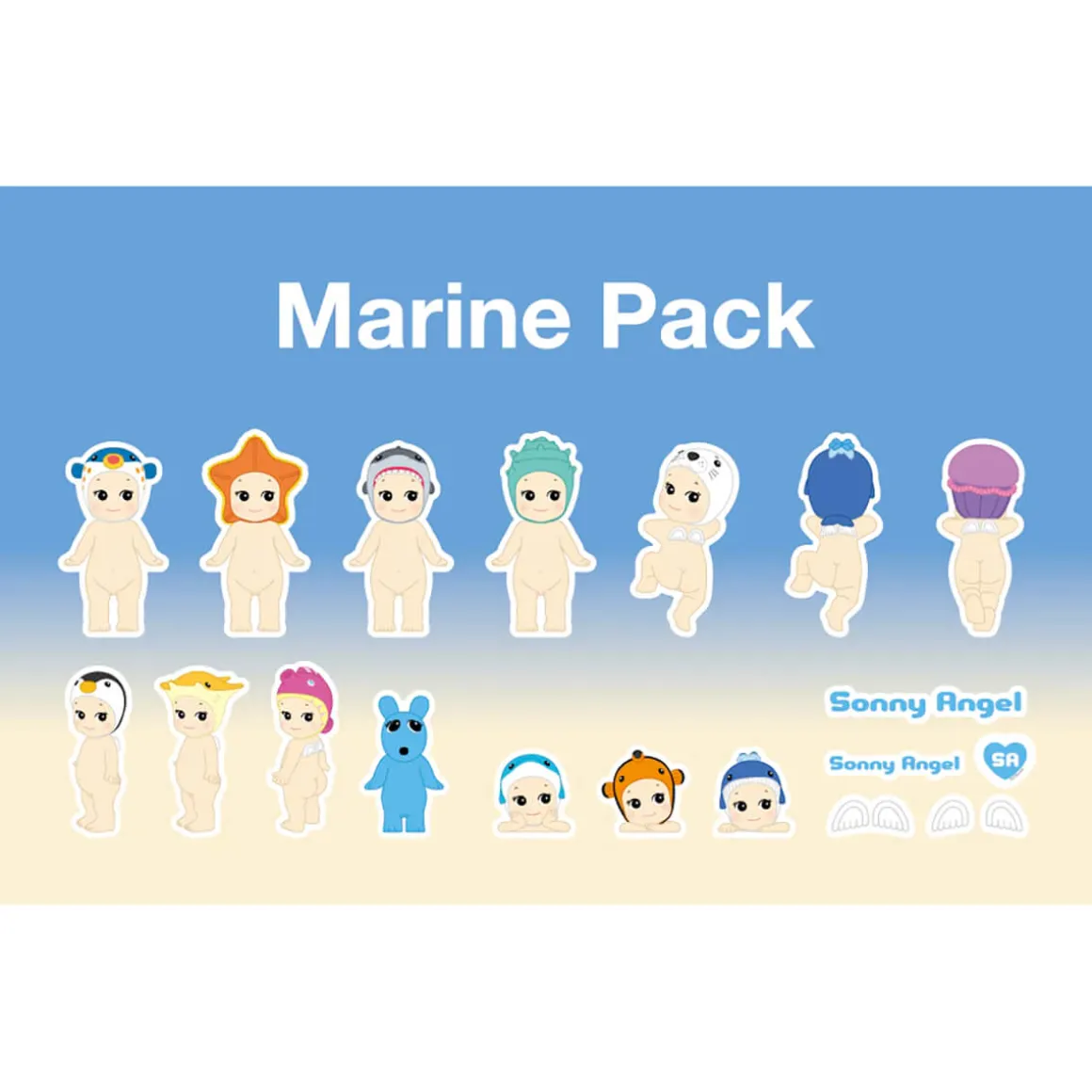 Official Sticker Pack Series 1 by Sonny Angel