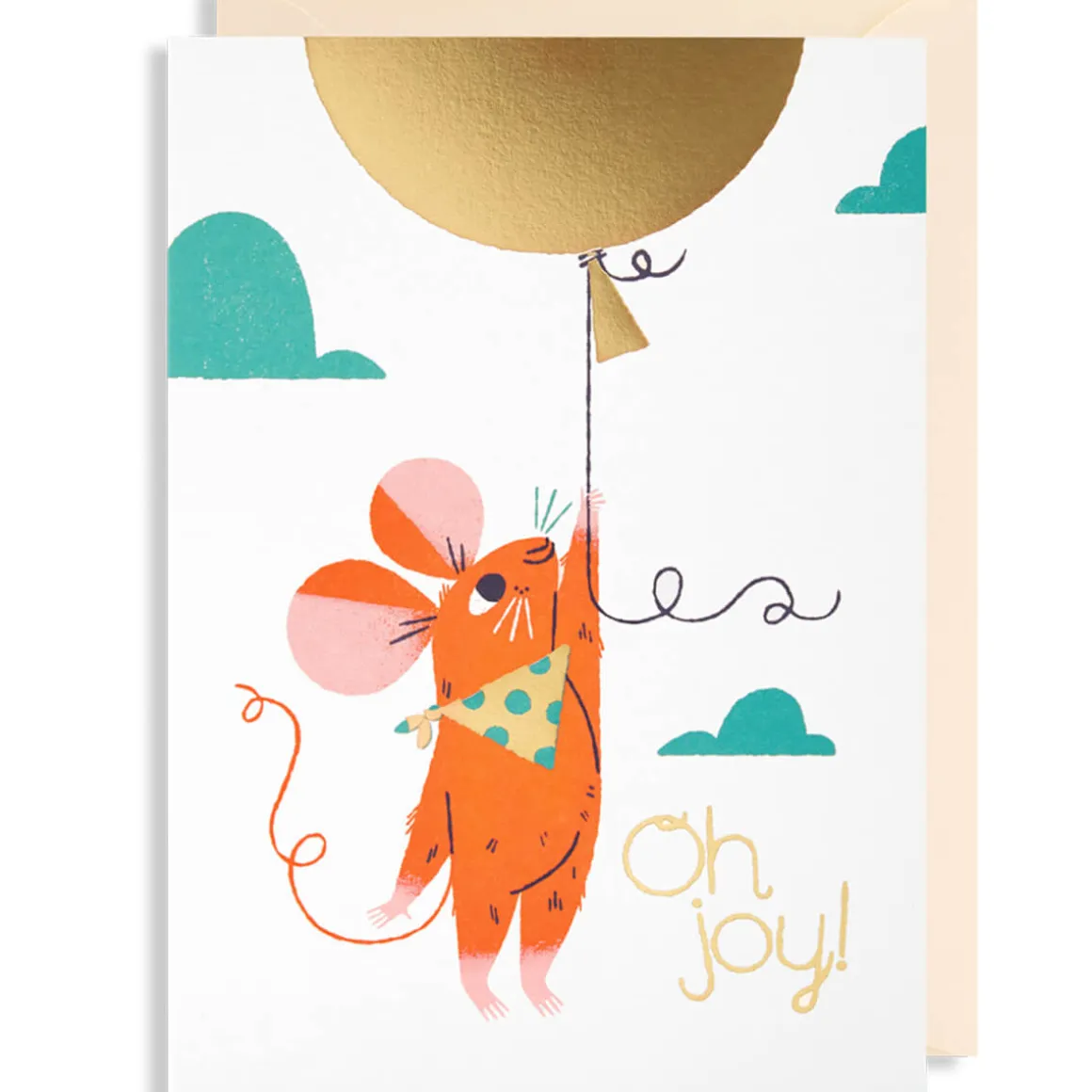 Oh Joy Greetings Card by Lydia Nichols for Lagom Design