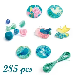 Oh! Les Perles Birds Fancy Beads by Djeco