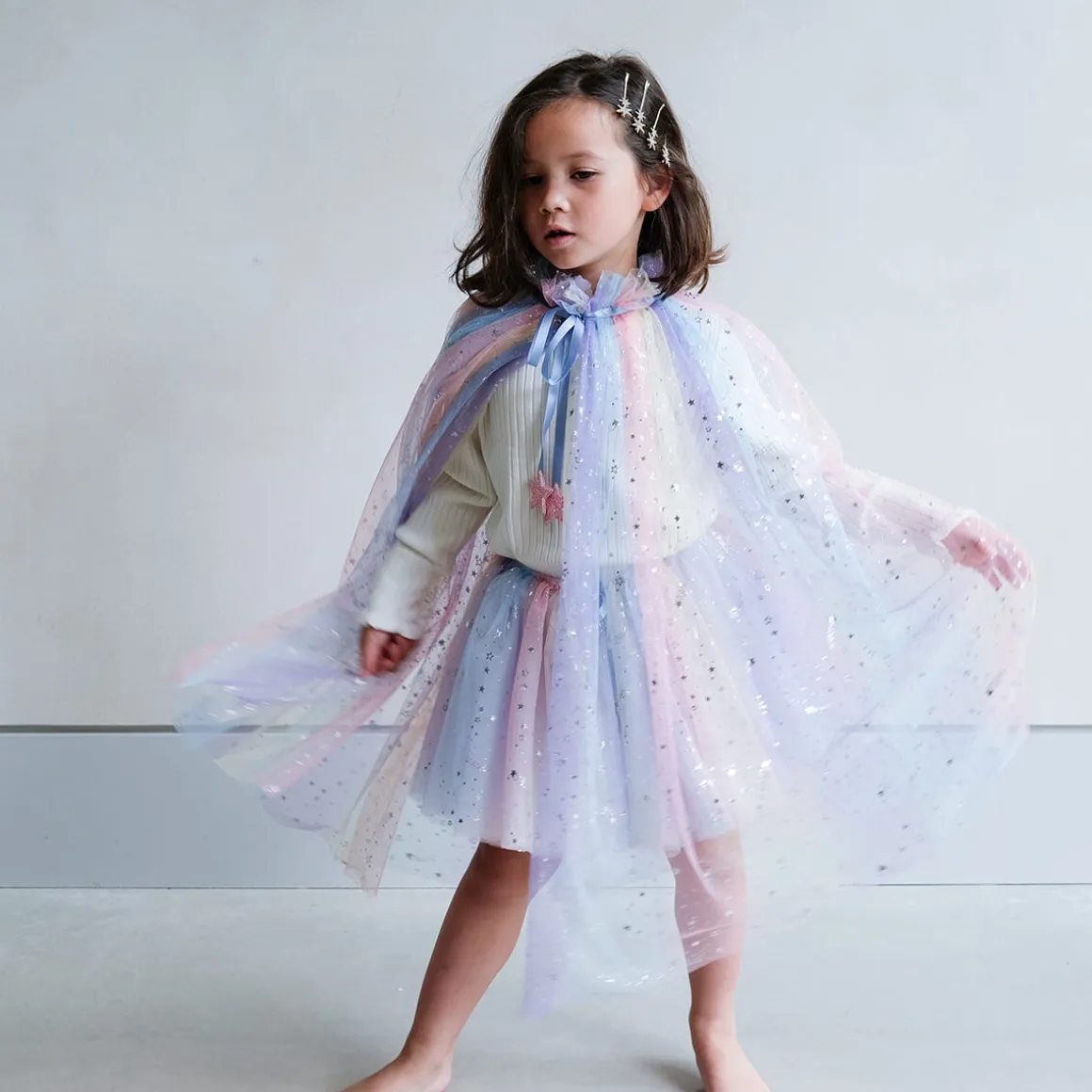 Ombre Rainbow Cape by Mimi & Lula