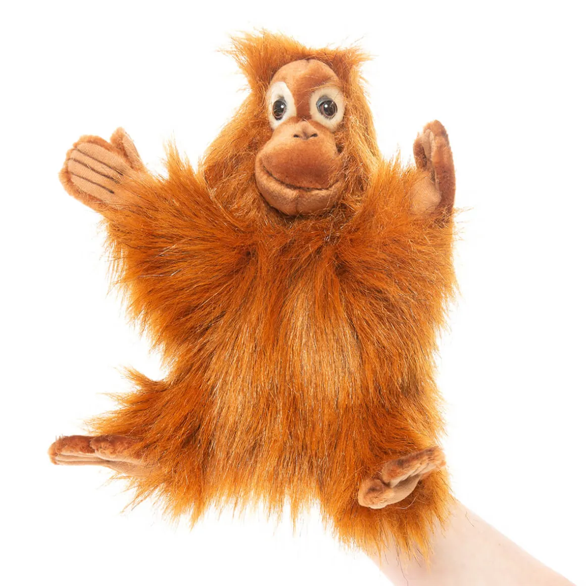 Orangutan Hand Puppet (25cm) by Hansa