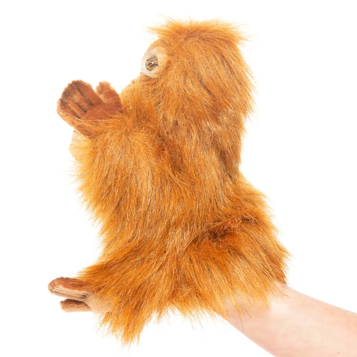 Orangutan Hand Puppet (25cm) by Hansa