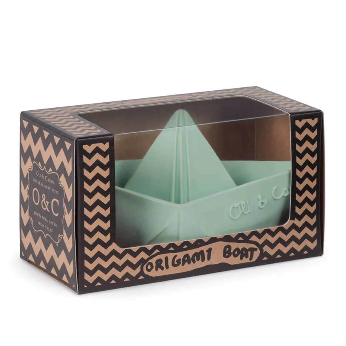 Origami Boat in Mint by Oli & Carol