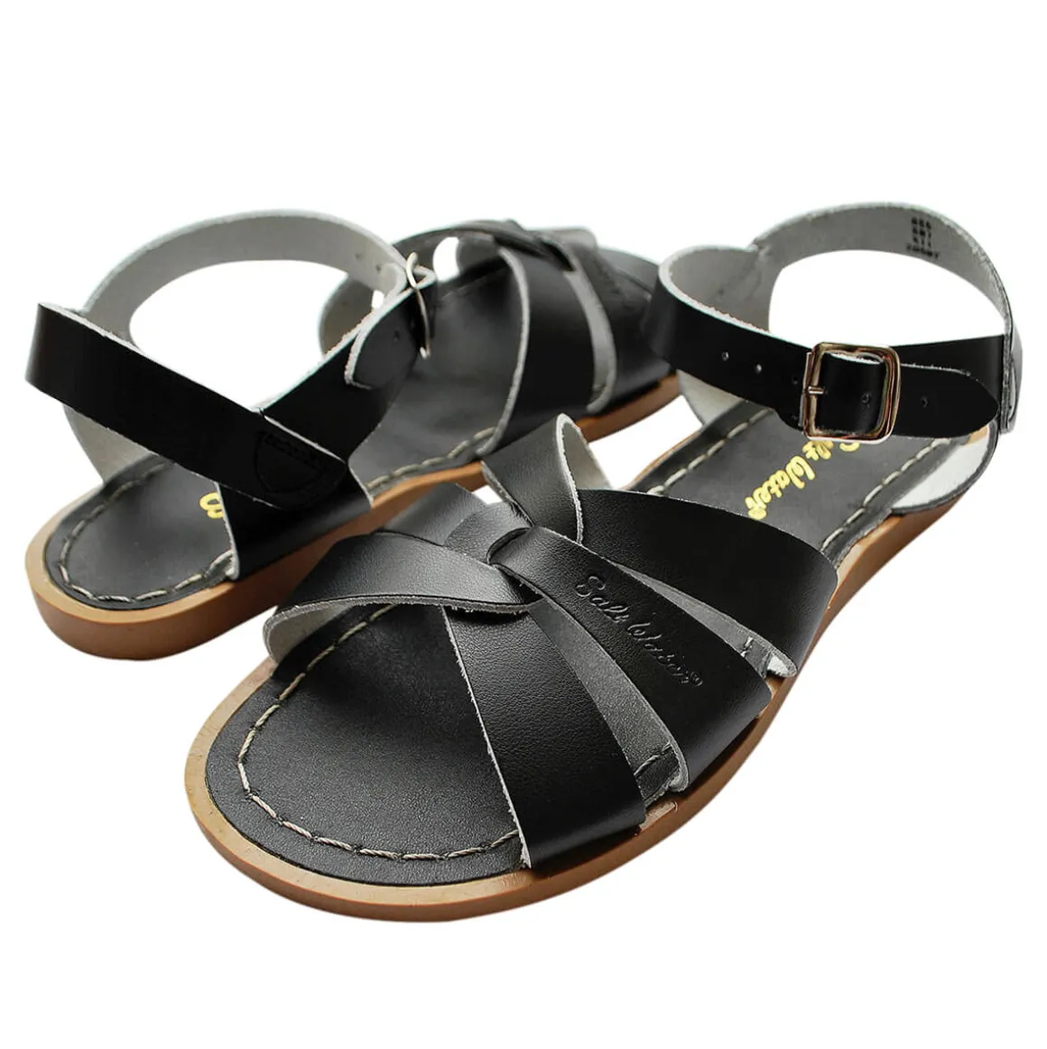 Original Adult Sandals in Black by Salt-Water - Last One In Stock - SW4 / EUR 36