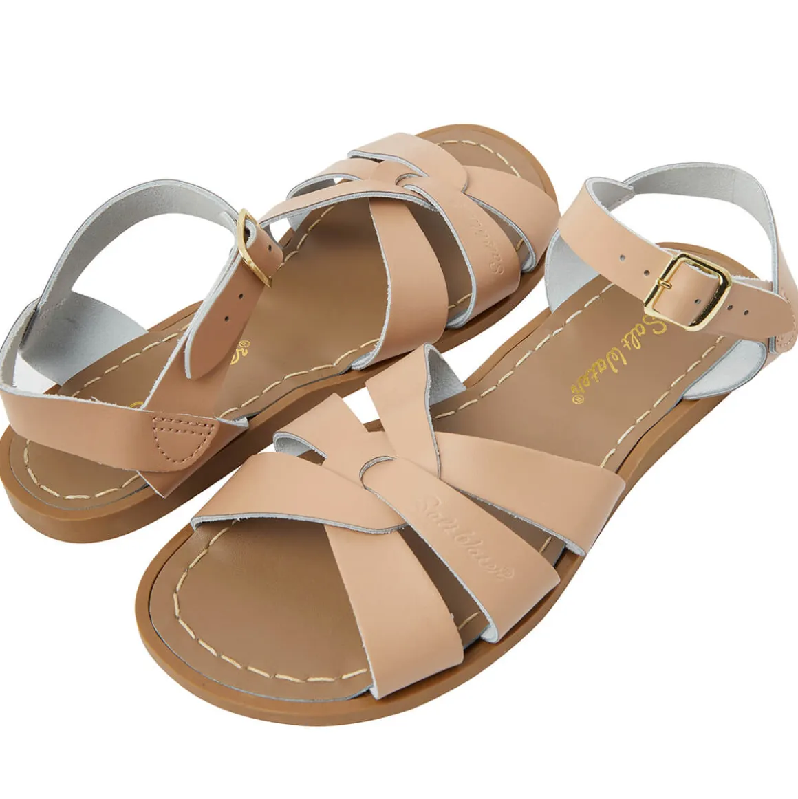 Original Adult Sandals in Latte by Salt-Water - Last One In Stock - SW4 / EUR 36