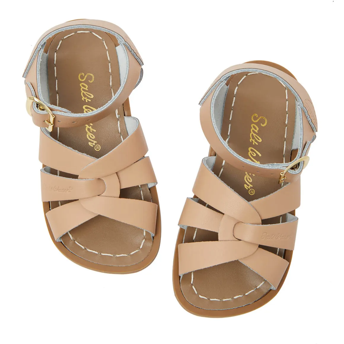 Original Sandals in Latte by Salt-Water
