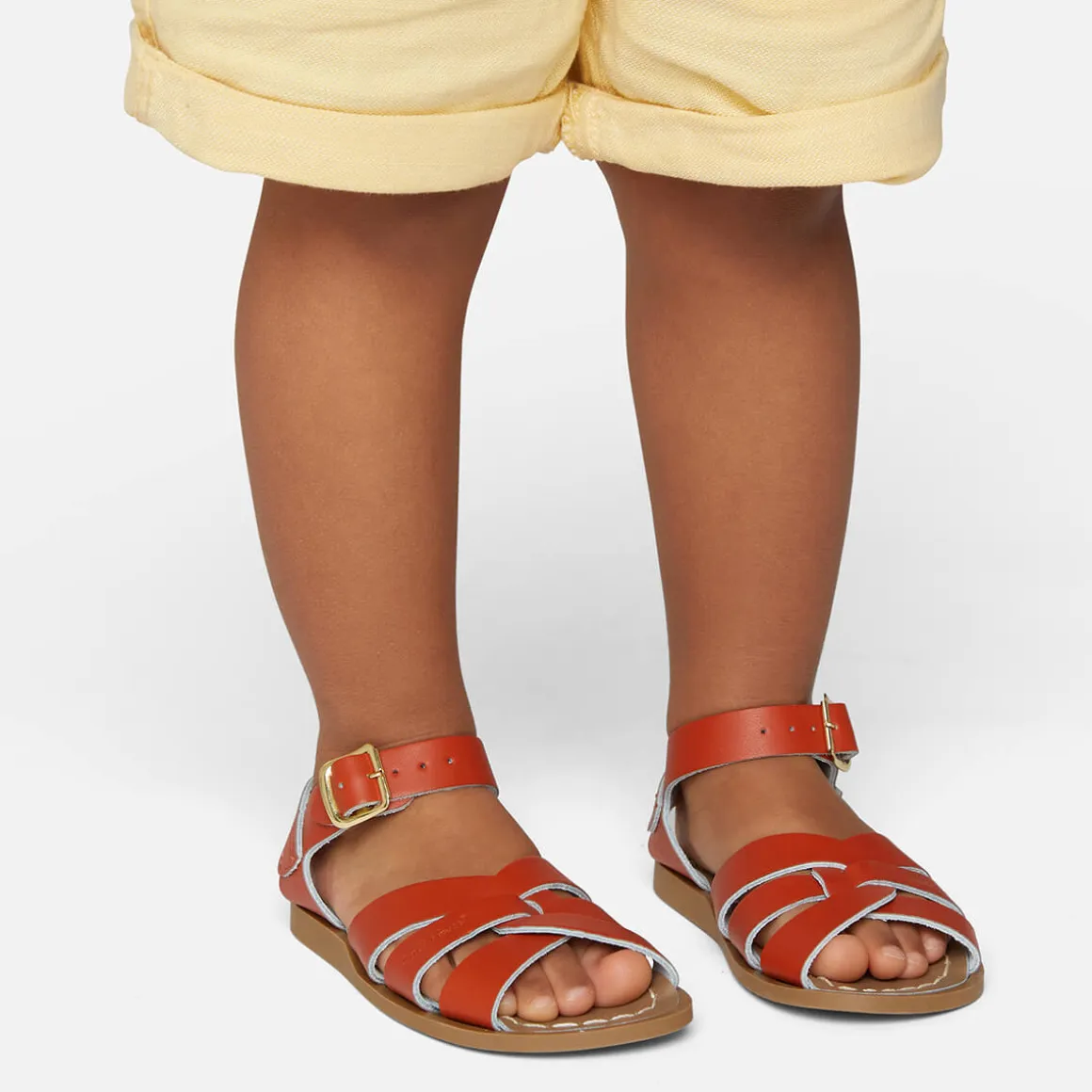 Original Sandals in Paprika by Salt-Water