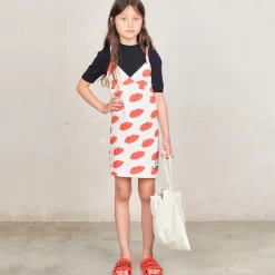 Otter Kids Mini Dress in White by The Animals Observatory