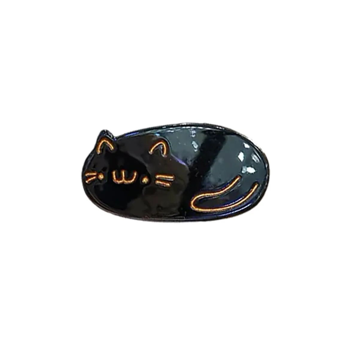 Oval Sakura Kitty Hair Clip in Various Colours by Hello Sakura