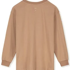 Oversized Long Sleeve Tee in Biscuit by Gray Label
