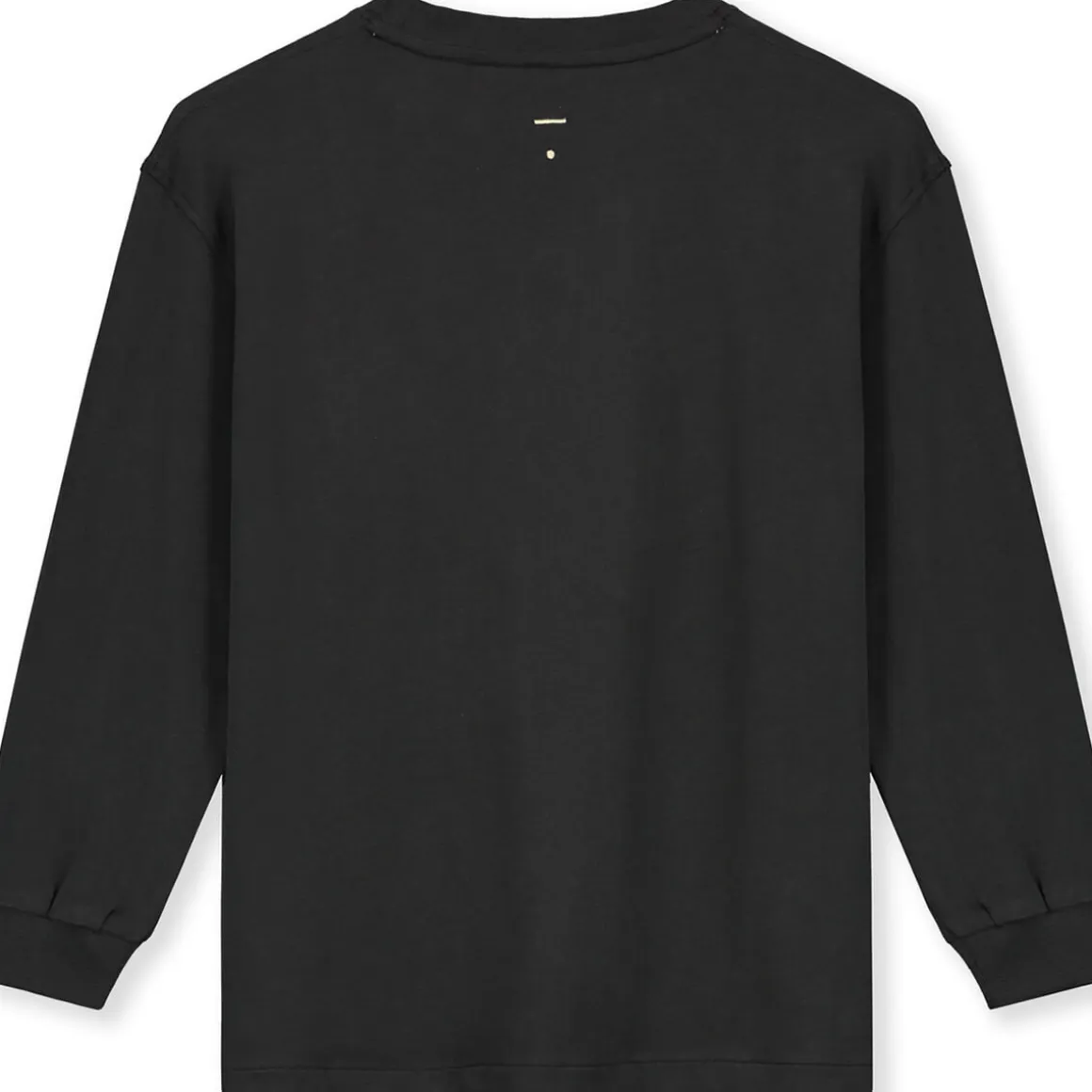 Oversized Long Sleeve Tee in Nearly Black by Gray Label