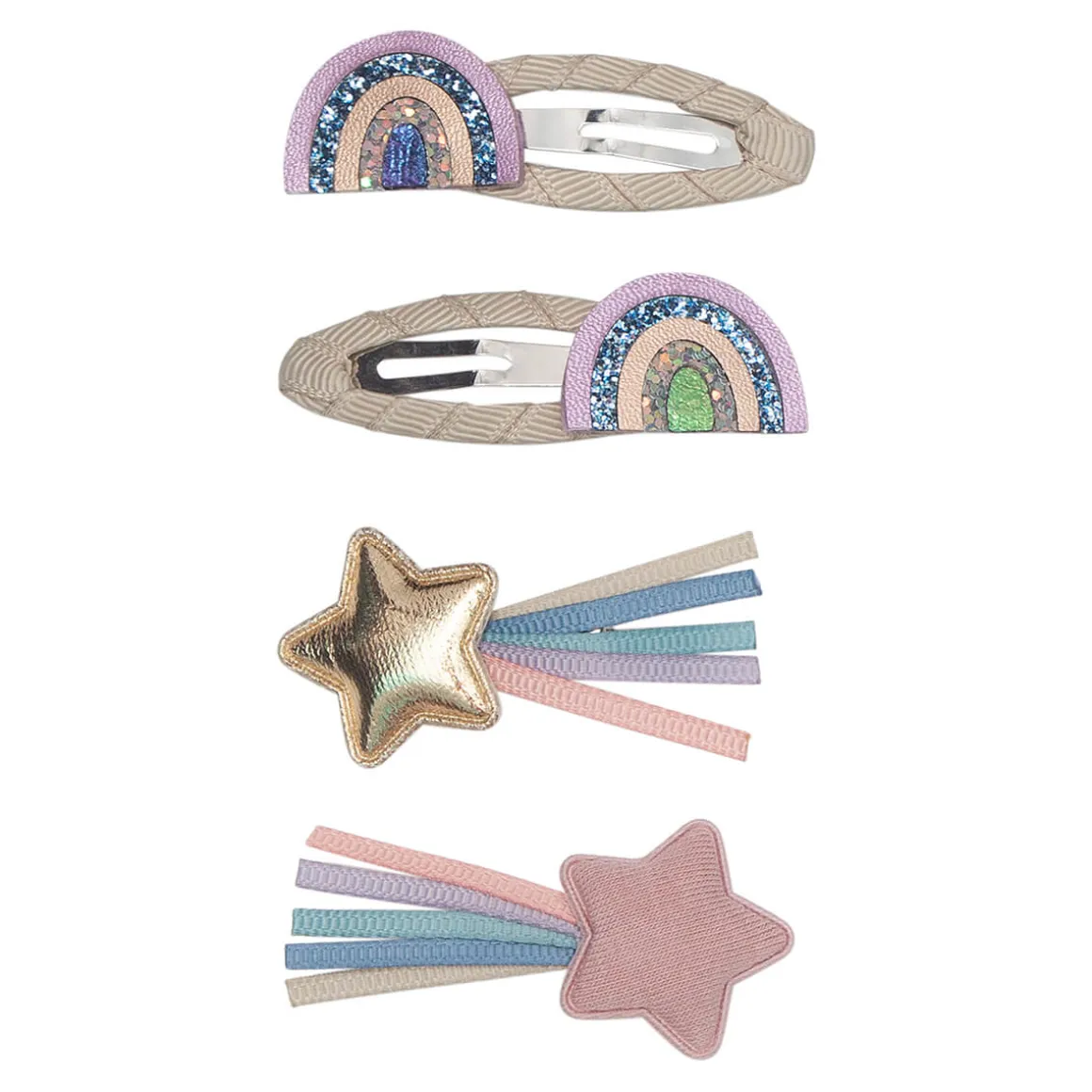 Over The Rainbow Clic Clac Hair Clips by Mimi & Lula