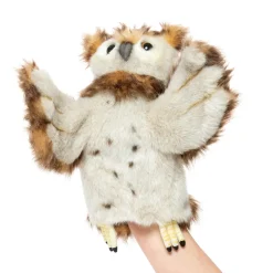Owl Hand Puppet (34cm) by Hansa