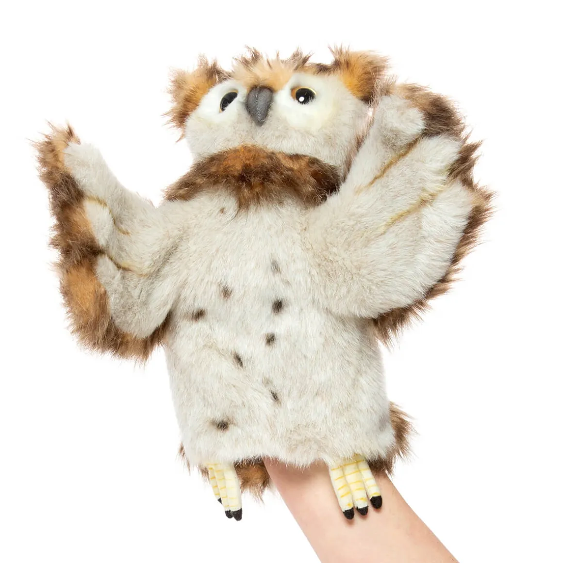 Owl Hand Puppet (34cm) by Hansa