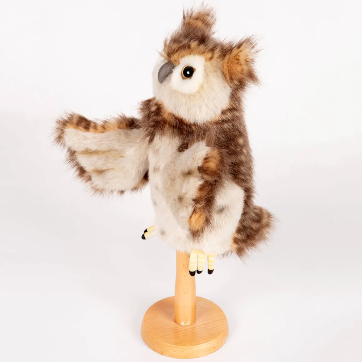 Owl Hand Puppet (34cm) by Hansa
