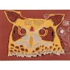 Owl Mask Greetings Card by East End Press