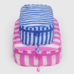 Packing Cube Set in Painted Stripe by Baggu