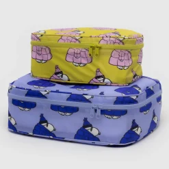 Packing Cube Set in Puffer Snoopy by Baggu