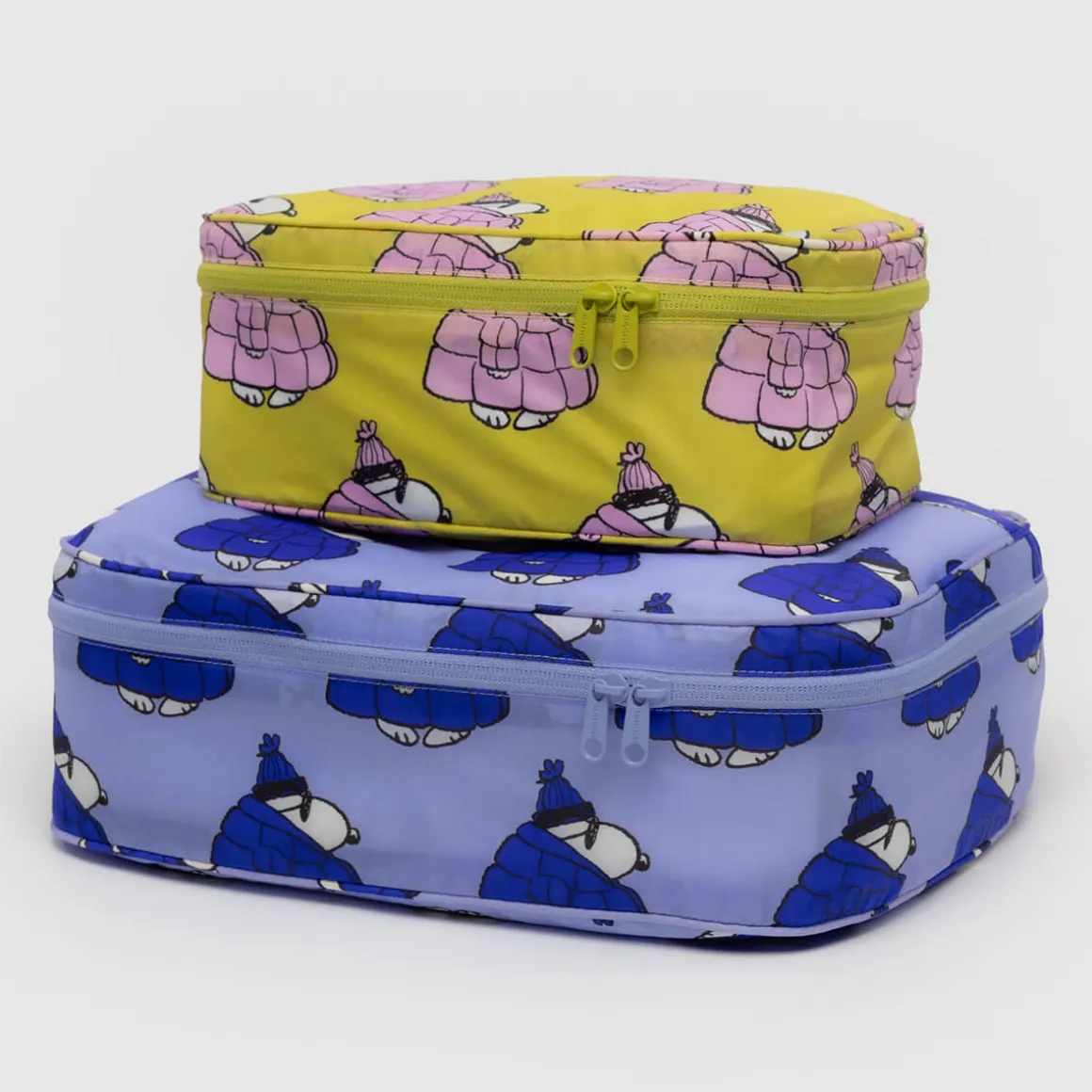 Packing Cube Set in Puffer Snoopy by Baggu
