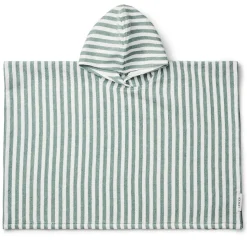 Paco Poncho in Peppermint / White by Liewood