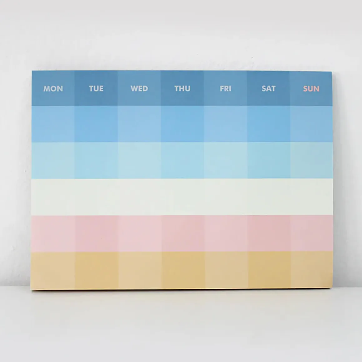Palette Monthly Deskpad in A Bigger Splash by Paperways