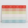 Palette Monthly Deskpad in Coquelicots by Paperways