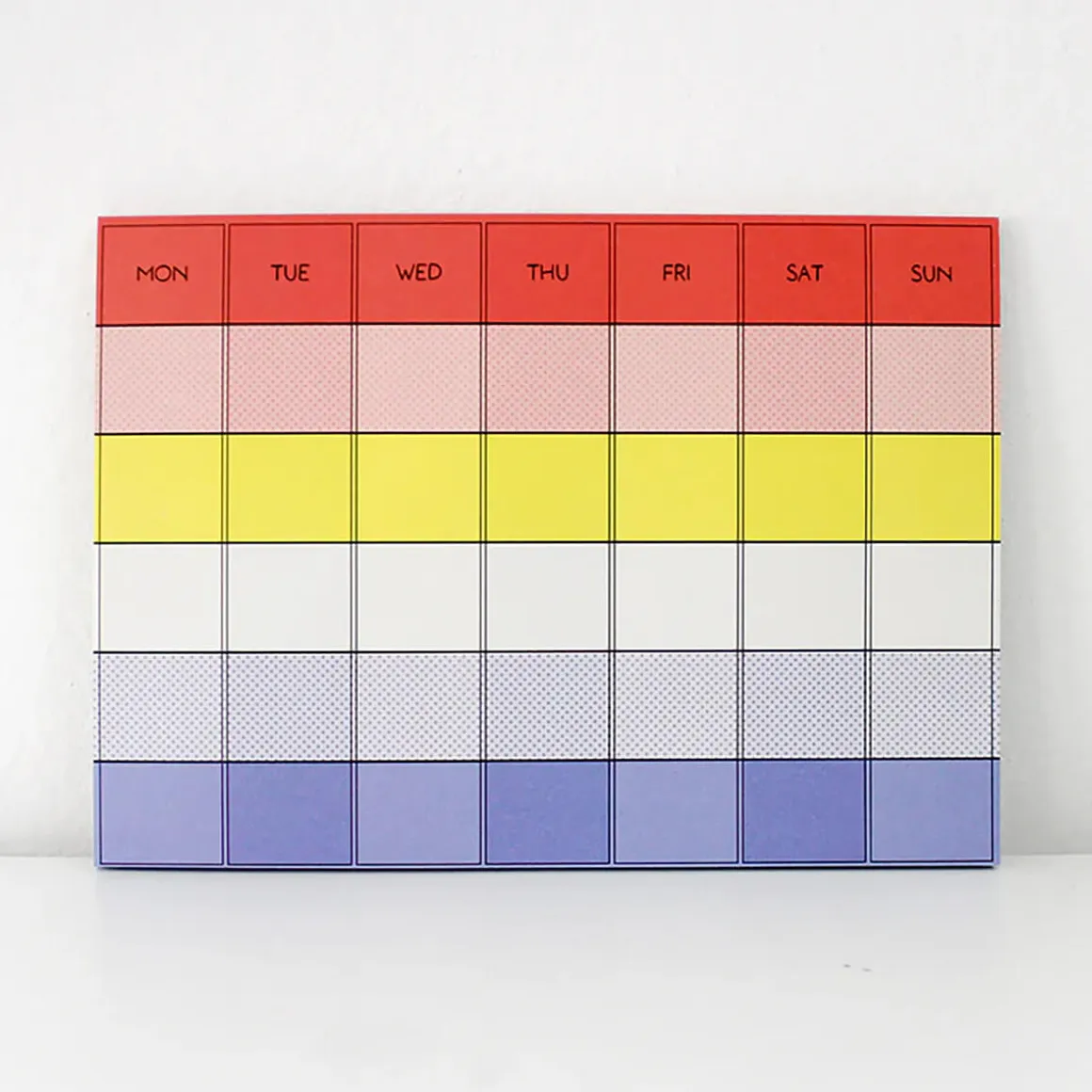 Palette Monthly Deskpad in Girl With Hair Ribbon by Paperways