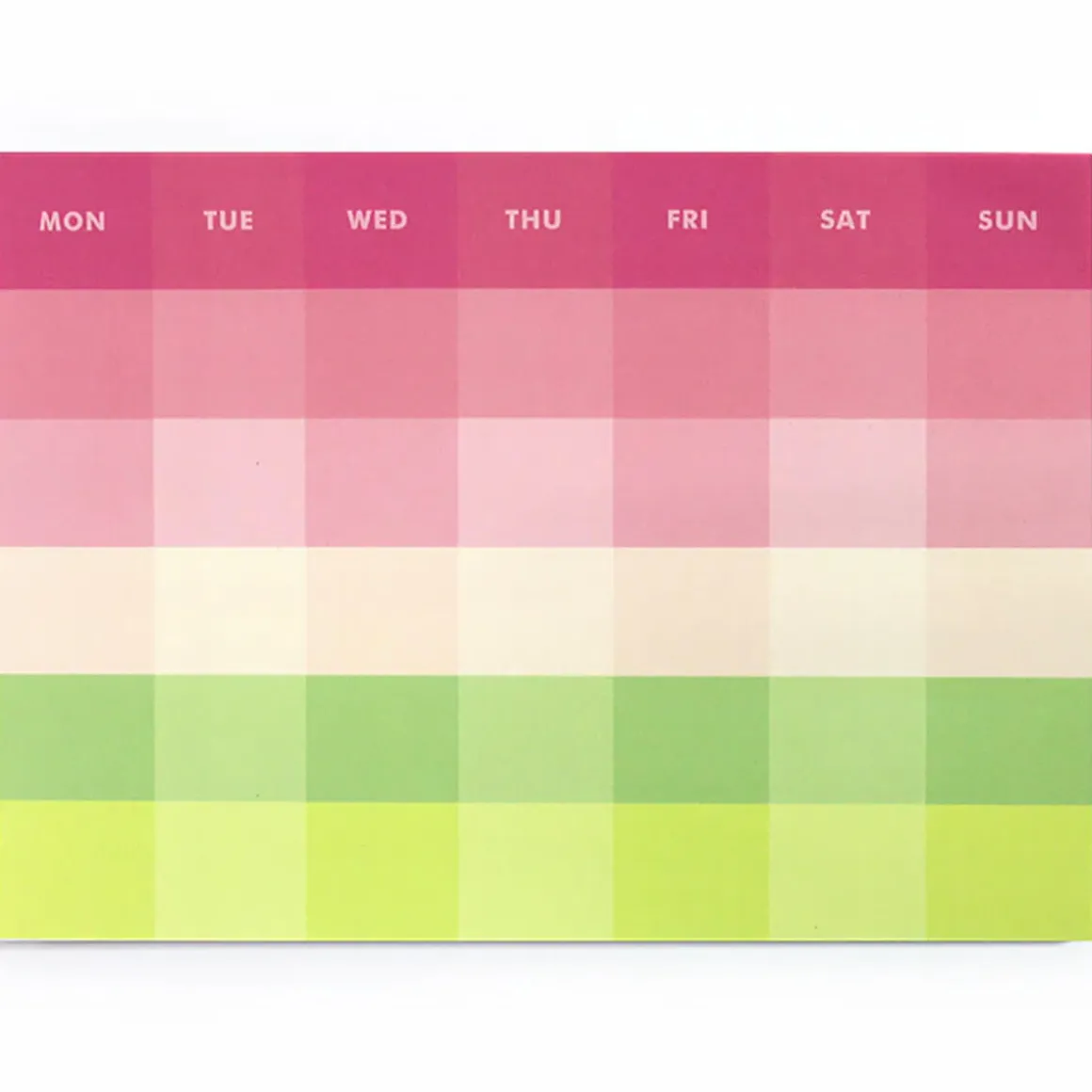 Palette Monthly Deskpad in La Vie En Rose by Paperways